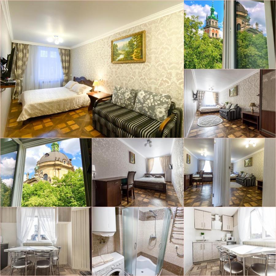 Apartments Near Rynok Square On Staroyevreyska And Fedorova Streets Lviv Ngoại thất bức ảnh